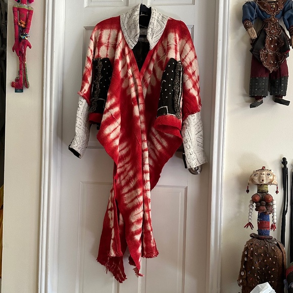 Truly Unique Mud Cloth Jacket Designed and Made in USA - Picture 1 of 6
